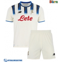 Fotballdrakt Barn Atalanta Bortedraktsett 2025-26 Kortermet (+ Korte bukser)